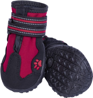RUNNERS ochranné boty pro psy XL 2ks červená