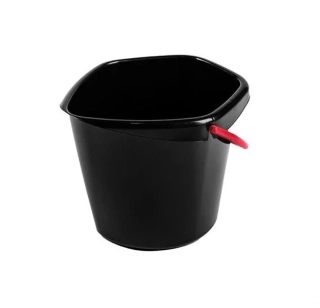 Vědro s víkem 5l červená + černá